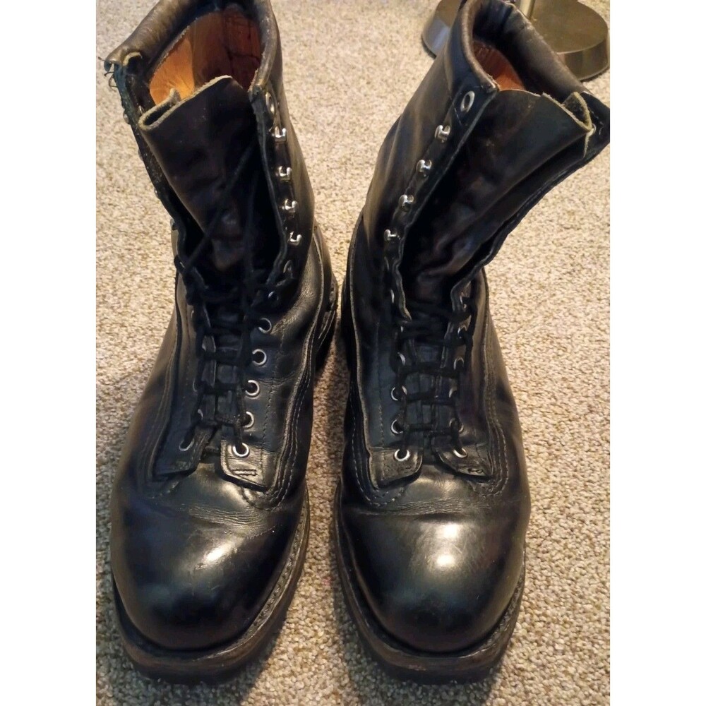 vintage US Military Mountain Ski Boots Size12